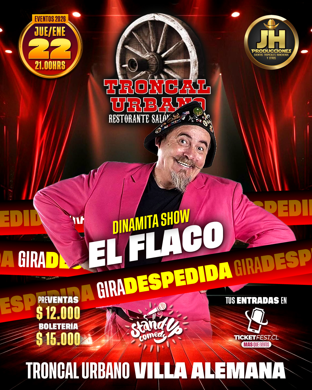 El Flaco La Despedida – Troncal Urbano