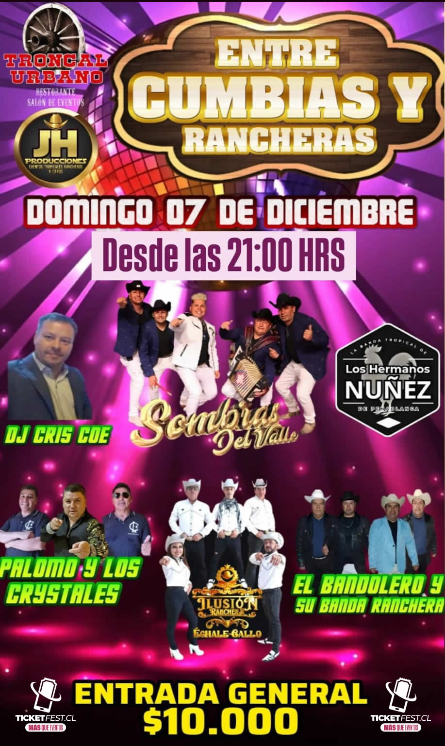 Entre Cumbias y Rancheras