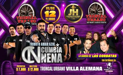 Tributo Amar Azul CUMBIA NENA